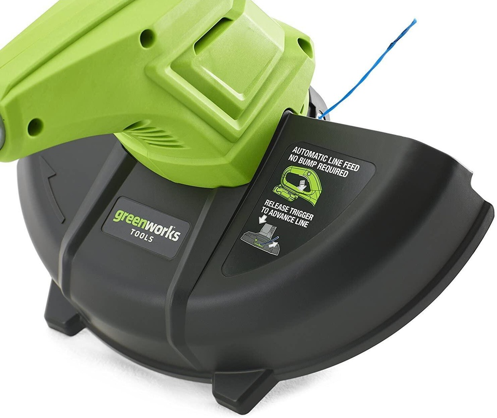 Greenworks G24LT 24V Cordless Grass String Trimmer (With 4AH Battery &amp; Charger)