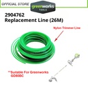 Greenworks 2904762 26M Replacement Spool Line For GD80BC